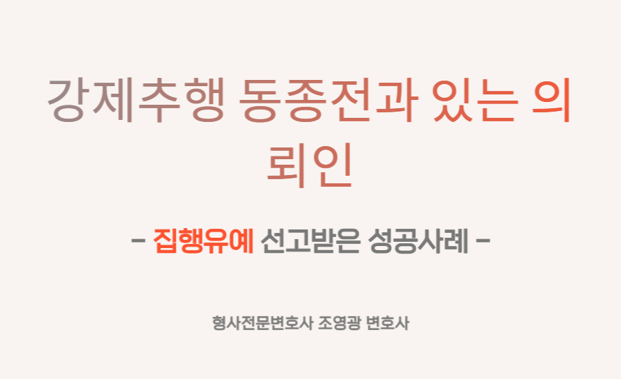 강제추행-성공사례