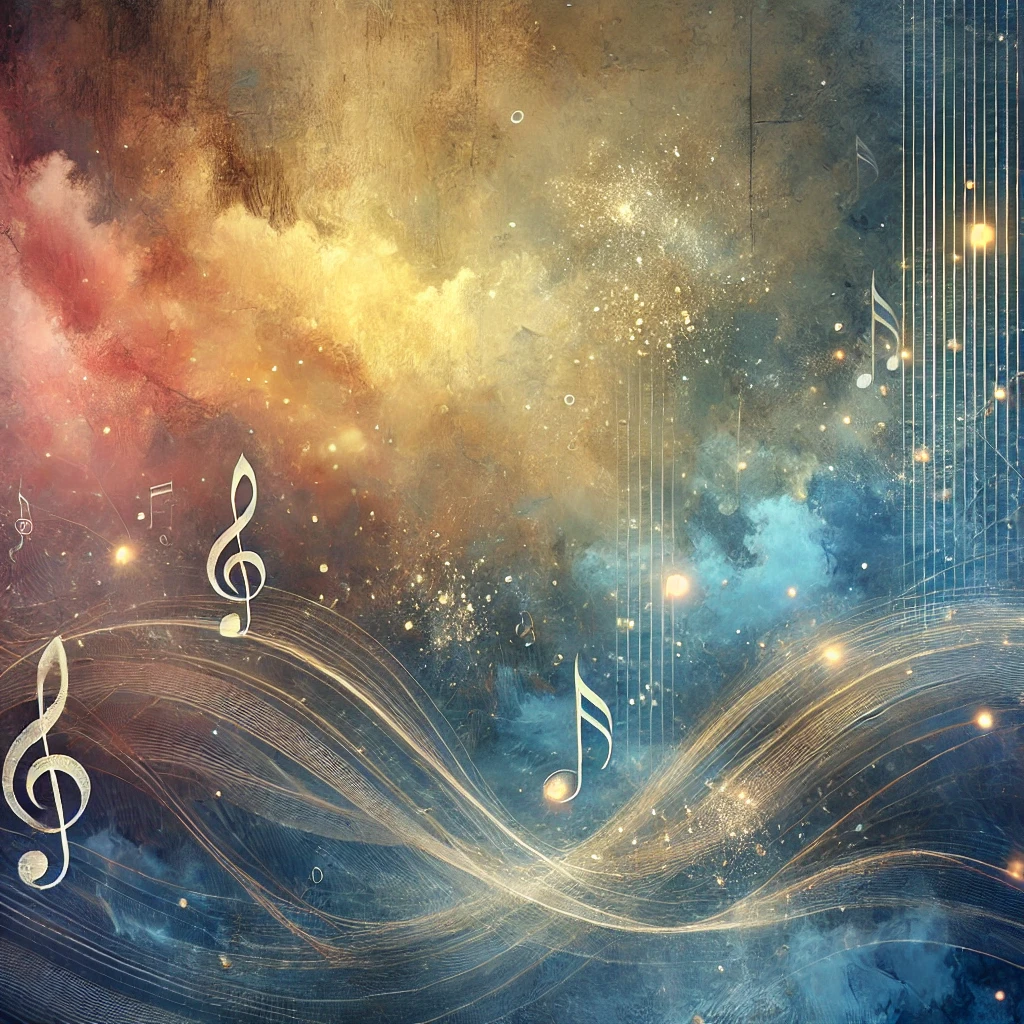 영화 ost의 추상적인 느낌 사진