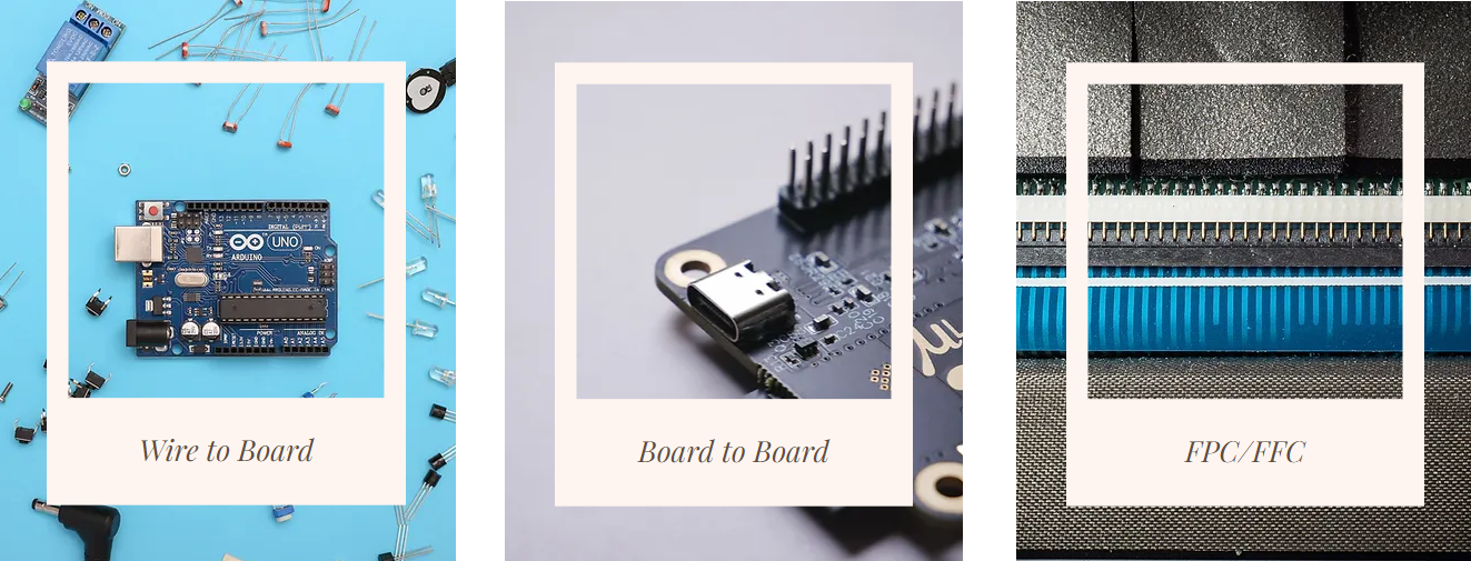 커넥터 부품 종류 사진