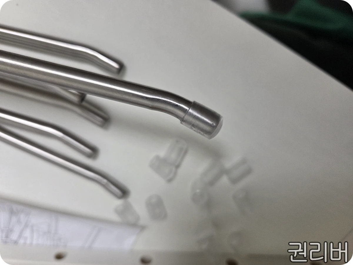 스테인리스-끝-고무-패킹-장착