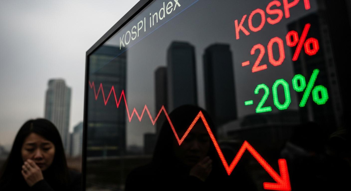 코스피 주가 하락 종목