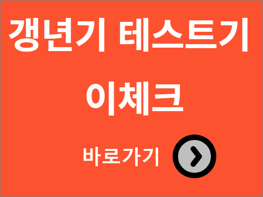 갱년기 테스트기
