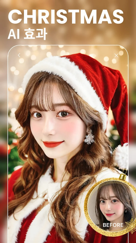 포토샵 편집 어플, BeautyPlus, 완벽한 리터치 포토샵 편집 어플, 400종 이상의 필터, 다양한 테마