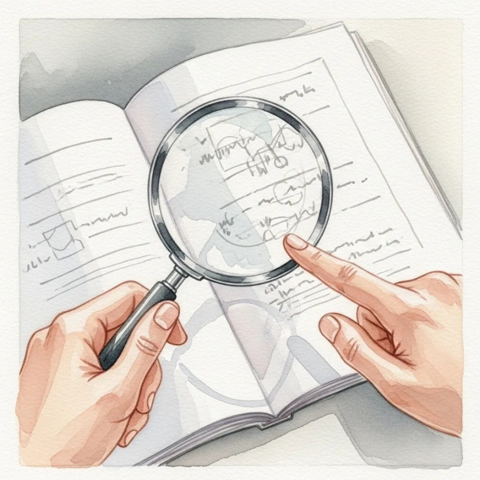 실버스테이 입주 조건을 꼼꼼하게 확인하는 모습