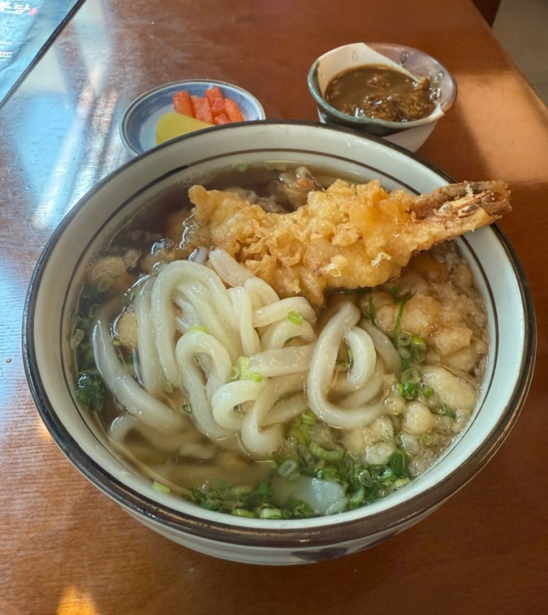 속초 우동당 튀김우동