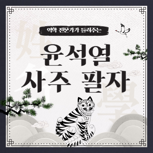 윤석열 사주팔자 분석