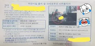 속도위반 범칙금 과태료