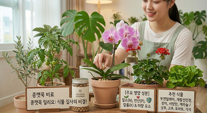 식물 집사들의 비결: 콩깻묵 유기비료란?