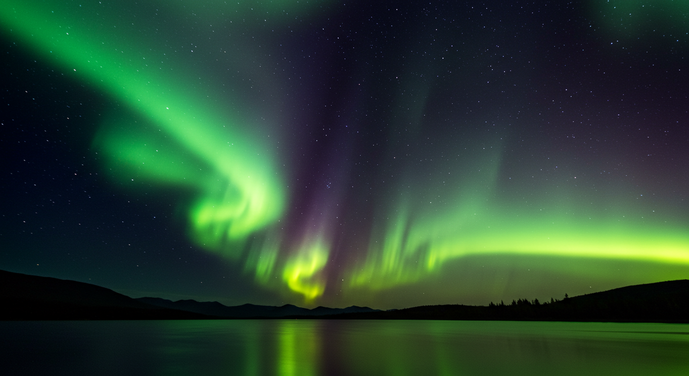 2025년 한국 오로라 관측 시간