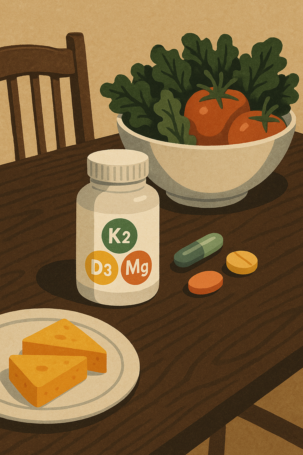 석회화를 막는 영양제와 식습관