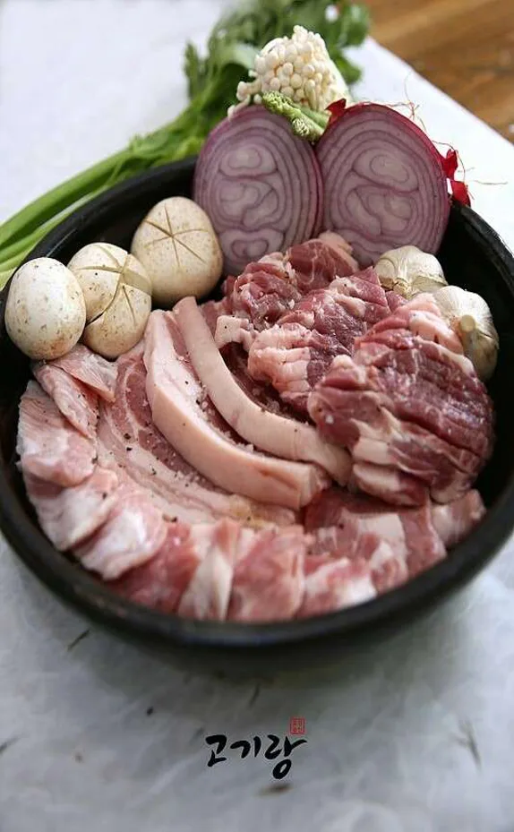 고기랑