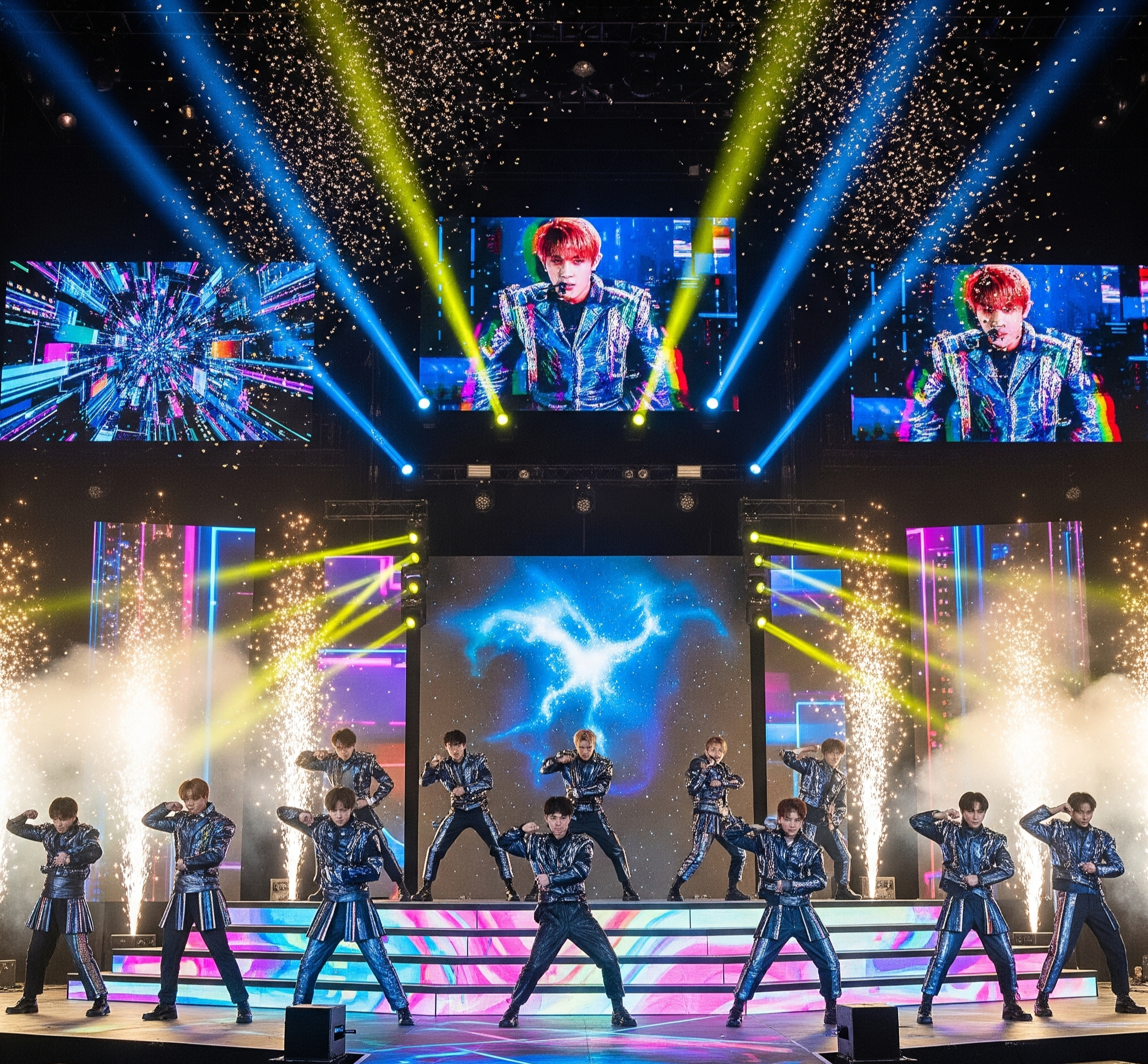 최신 K-pop 연출 공식 (아이돌, 무대, 영상)