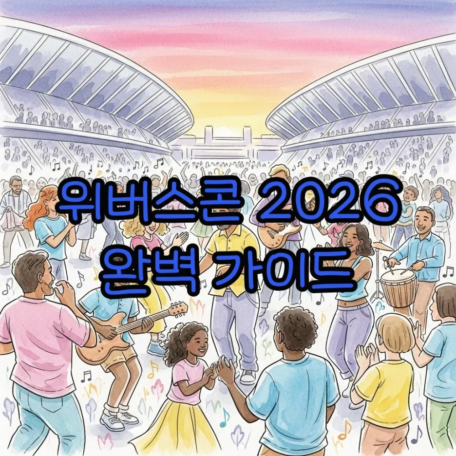 활기찬 야외 음악 축제를 즐기는 사람들