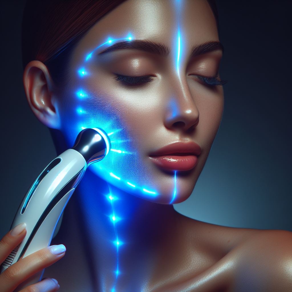 고주파 마사지기 피부미용