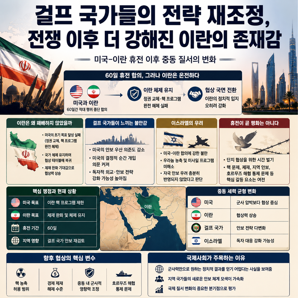 걸프 국가들의 전략 재조정