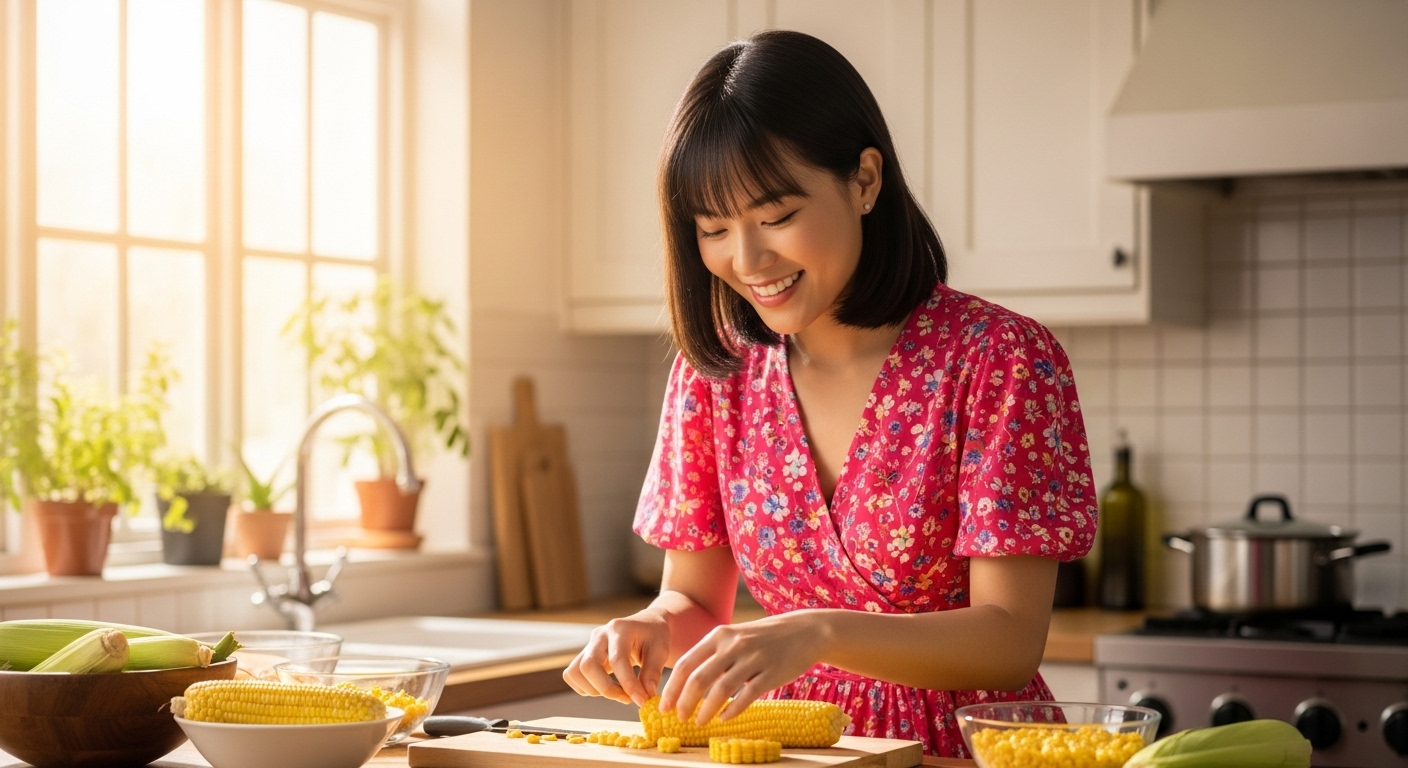 8월 제철음식 옥수수