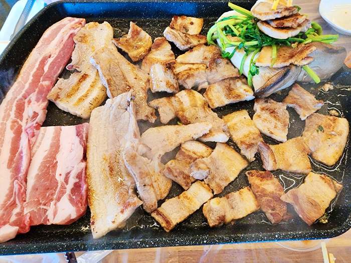 6시내고향 울산 미나리삼겹살 맛집