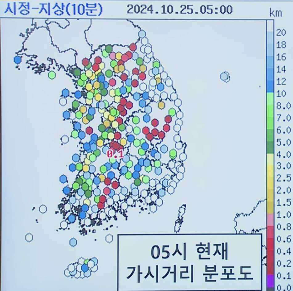 안개 전망