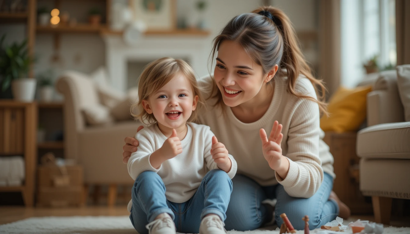 아이가 스스로 성취하는 모습