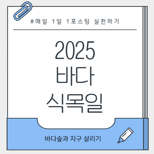 [이미지: 2025년 바다식목일, 포항 바다숲 조성과 해조류 이식 현장]