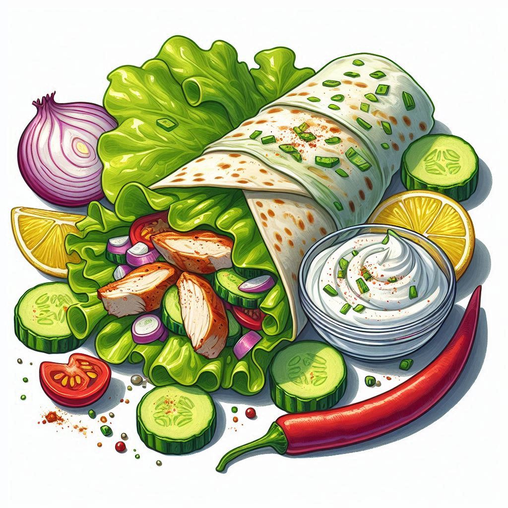 닭가슴살 상추쌈볼