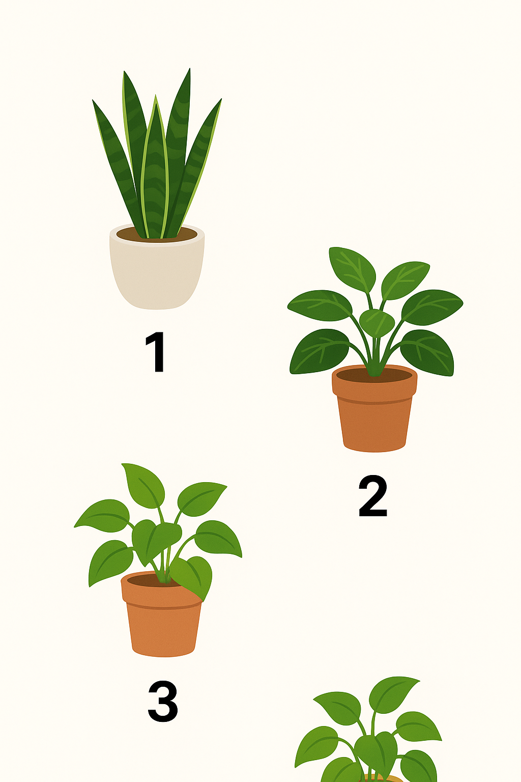 책상 위에 두며 좋은 힐링 식물 BEST