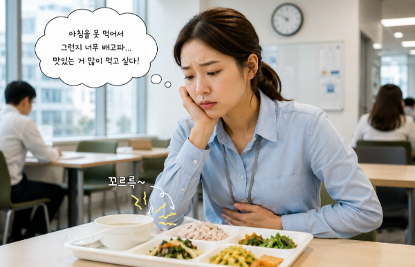 아침 거르면 점심에 더 먹게 될까