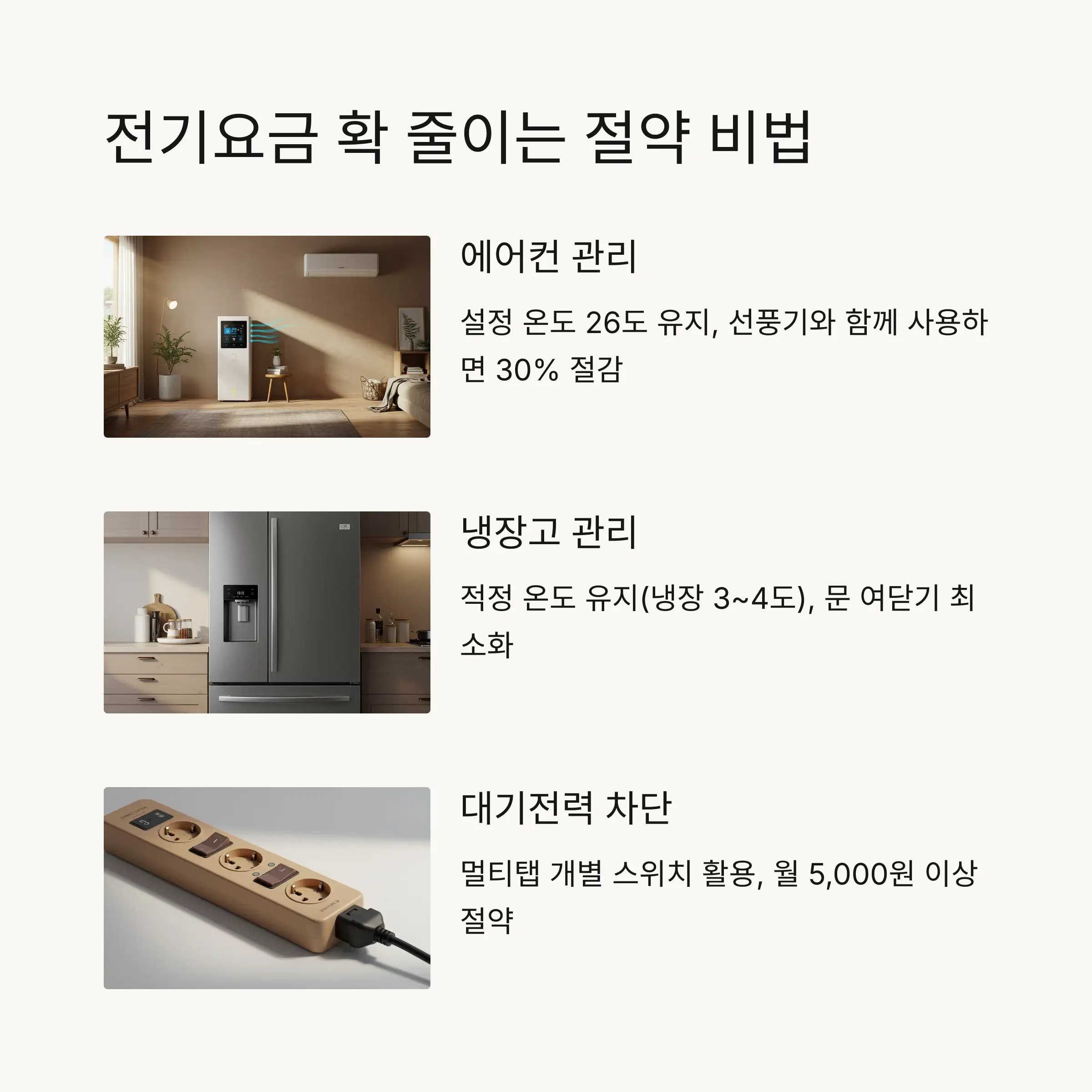 💰 전기요금 절약 팁