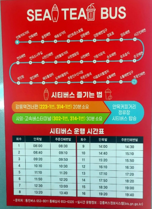 강릉시티투어버스