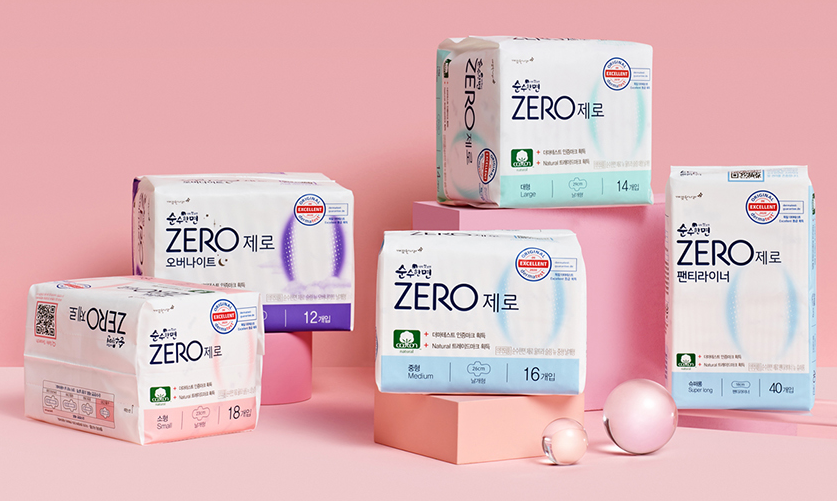 깨끗한나라 생리대 (출처=깨끗한나라)