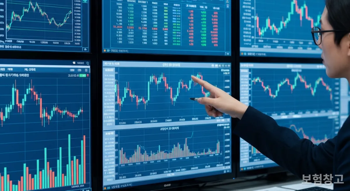 ISA 계좌를 통한 주식 및 ETF 투자 화면