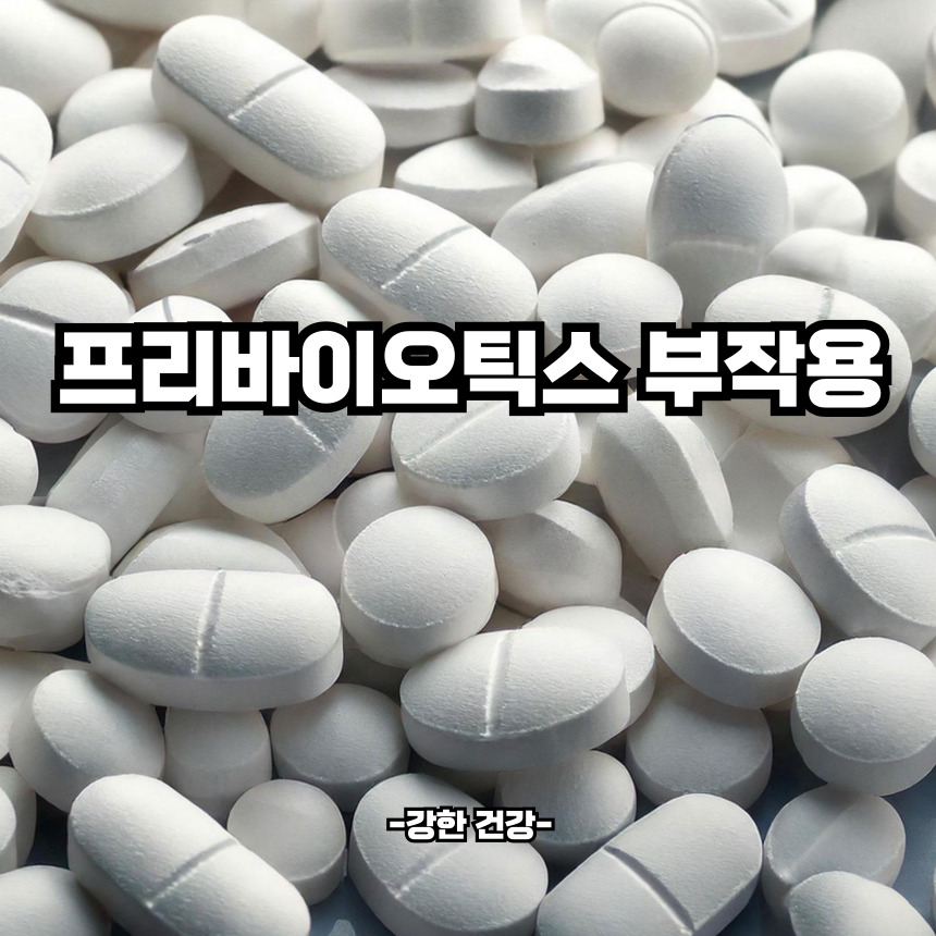 프리바이오틱스 부작용