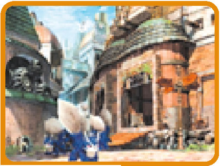 마을에 풀어지는 몬스터들