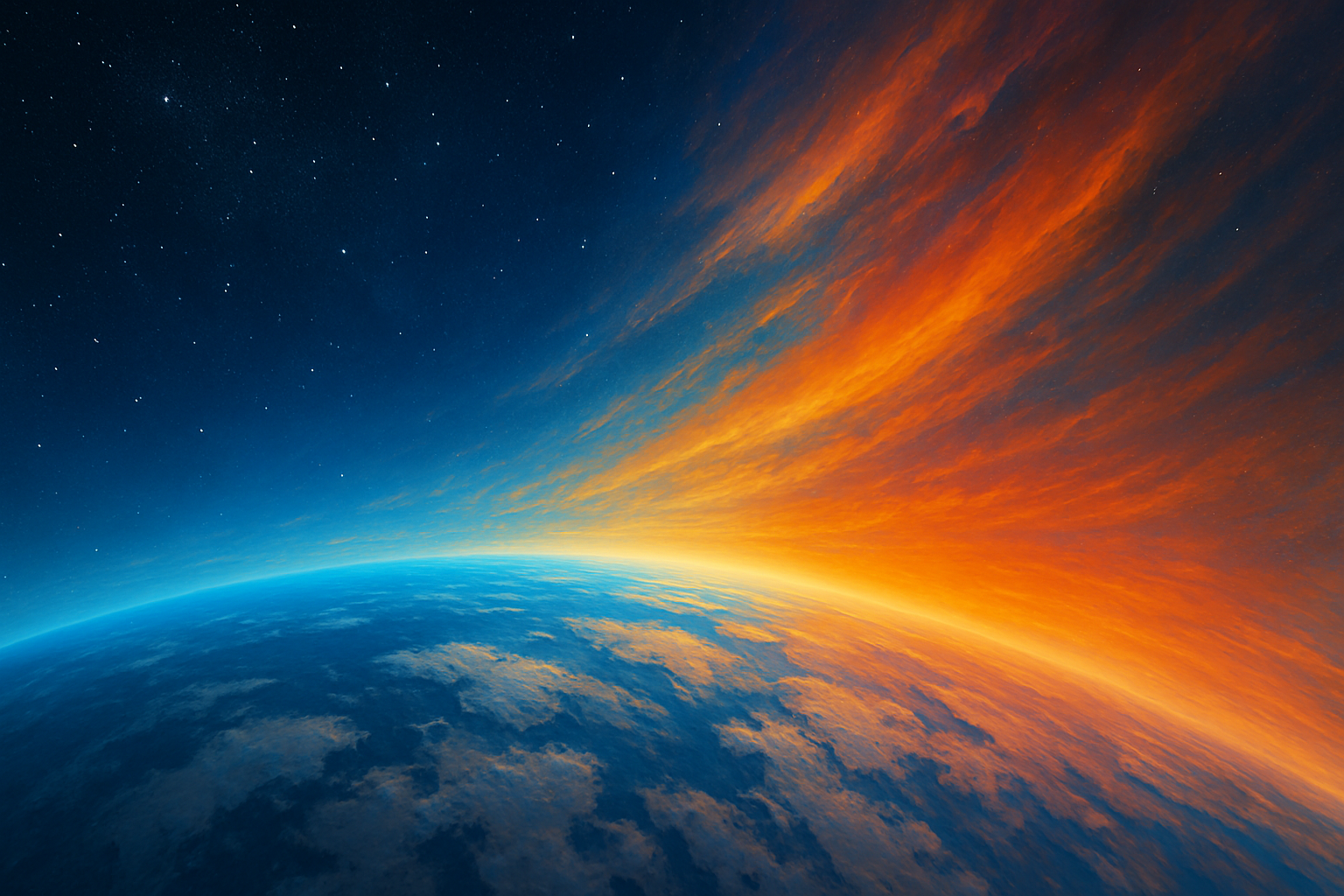 지구 대기층이 색 인식에 미치는 영향