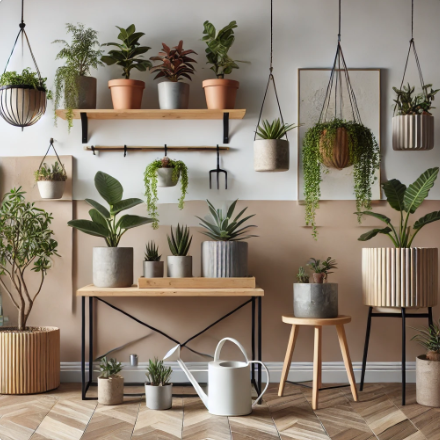 실내 식물 이미지