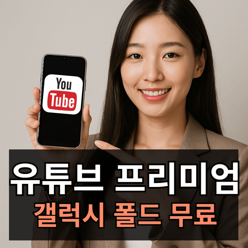 광고 없는 유튜브 + 잠금 화면 재생까지, 갤럭시 폴드만 가능한 프리미엄 기능