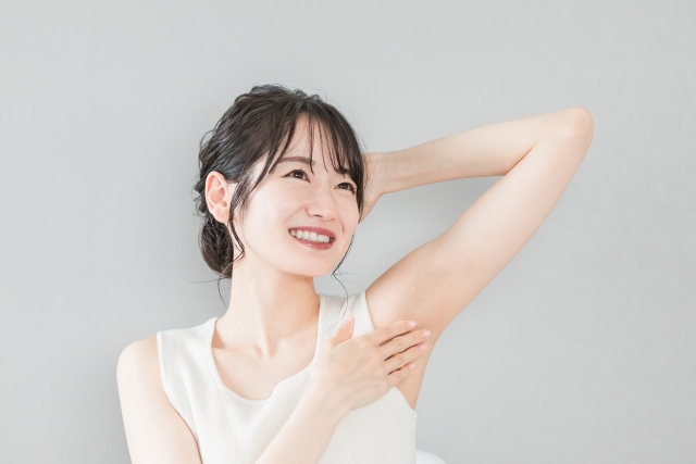 겨드랑이 토닝 설명 이미지