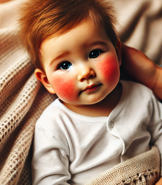 태열이 난 아기