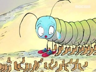 지네가-신발을-신는데-제일-앞쪽-신발만-다름