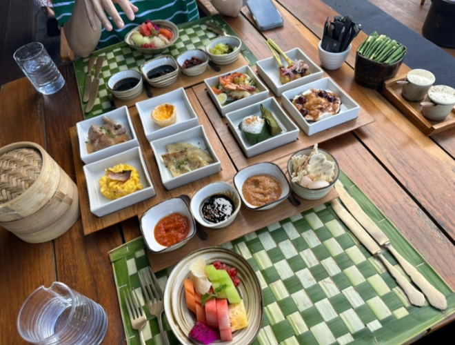 불가리 리조트 발리 조식