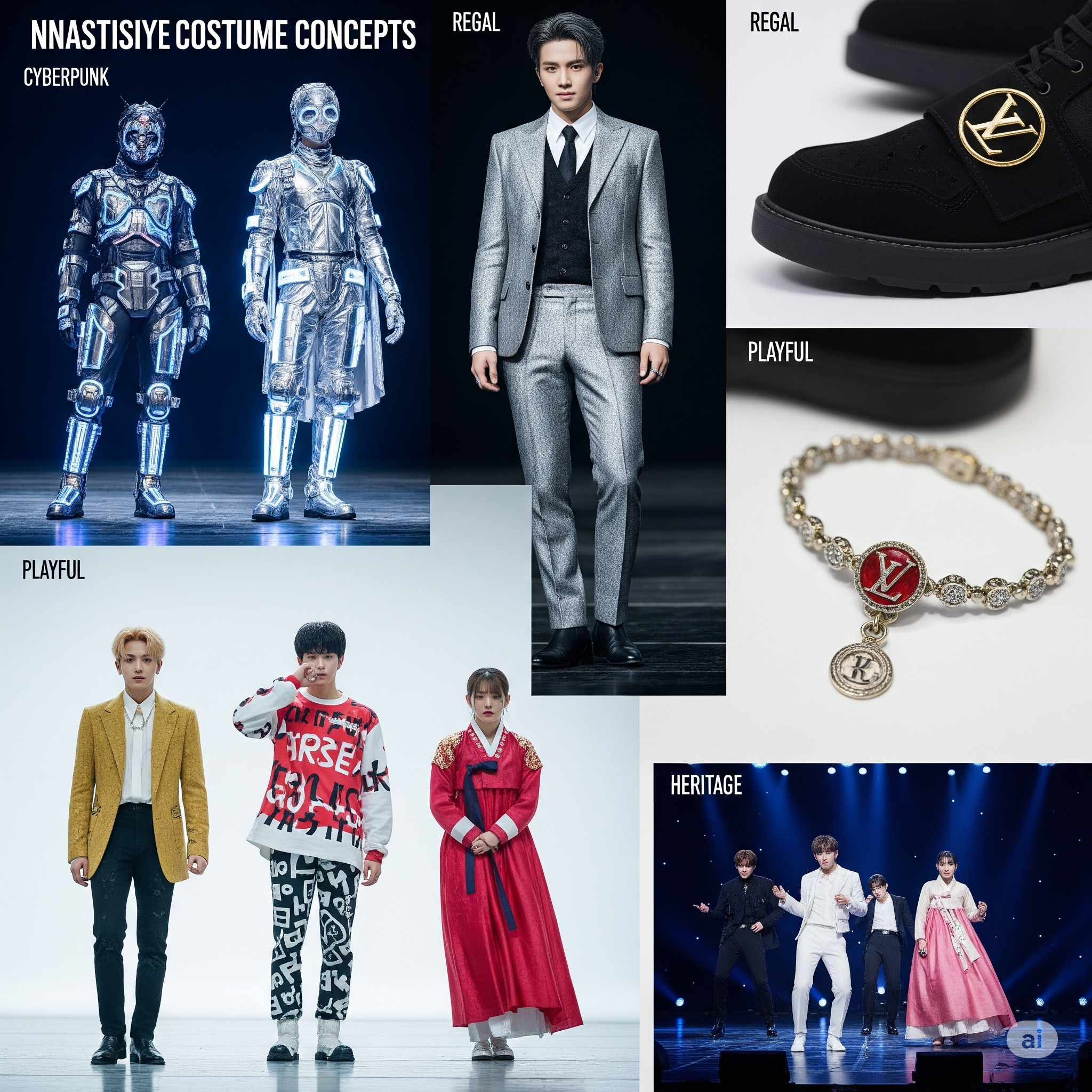 K-pop 의상 콘셉트 분석 (컨셉, 브랜드, 무대의상)