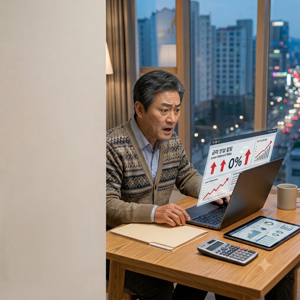마이너스통장 연장 금리 4%에서 7% 상승과 대출이자 계산 2026