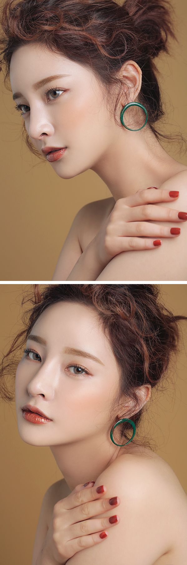 메이크업 일반인 모델 사진모음 메이크업 일반인 모델 사진모음