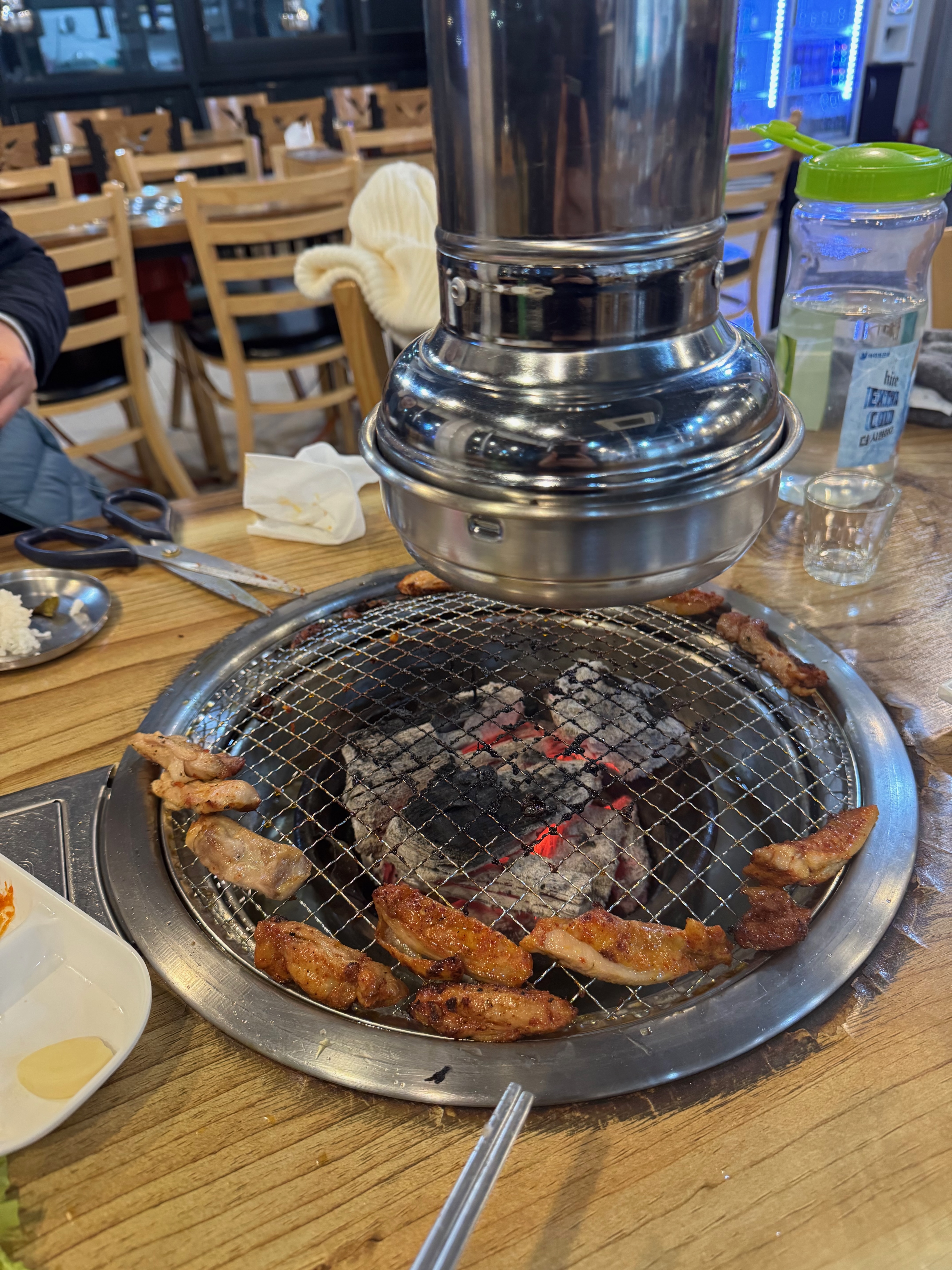 명지산 하산 후 닭갈비 저녁