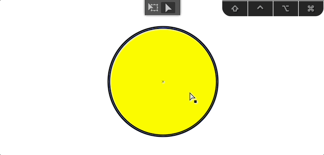 자유 변형 도구로 기울이기