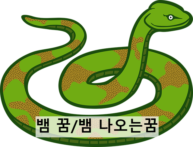 뱀 나오는 꿈