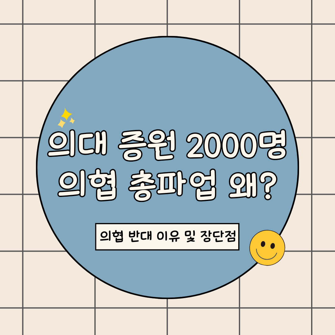 의대 증원 및 의협 총파업