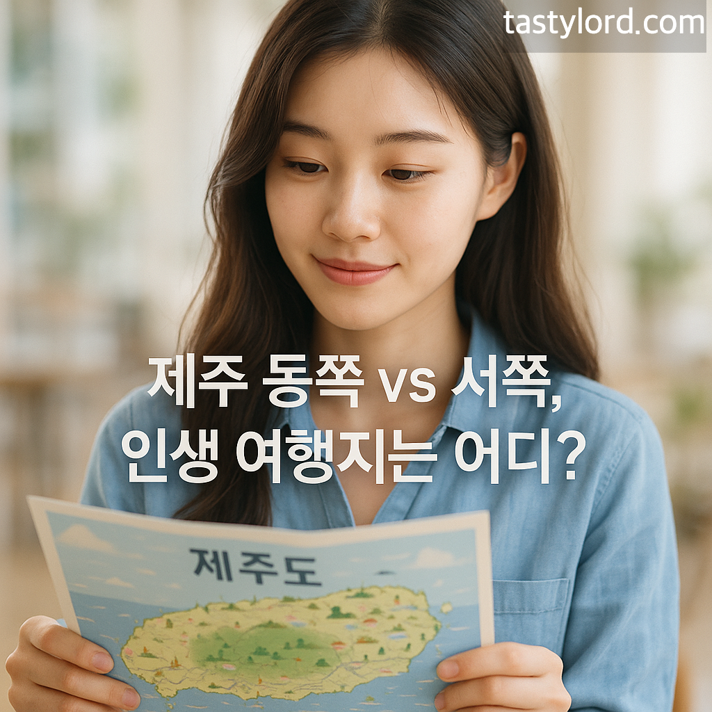 제주 동쪽 vs 서쪽, 인생 여행지는 어디?