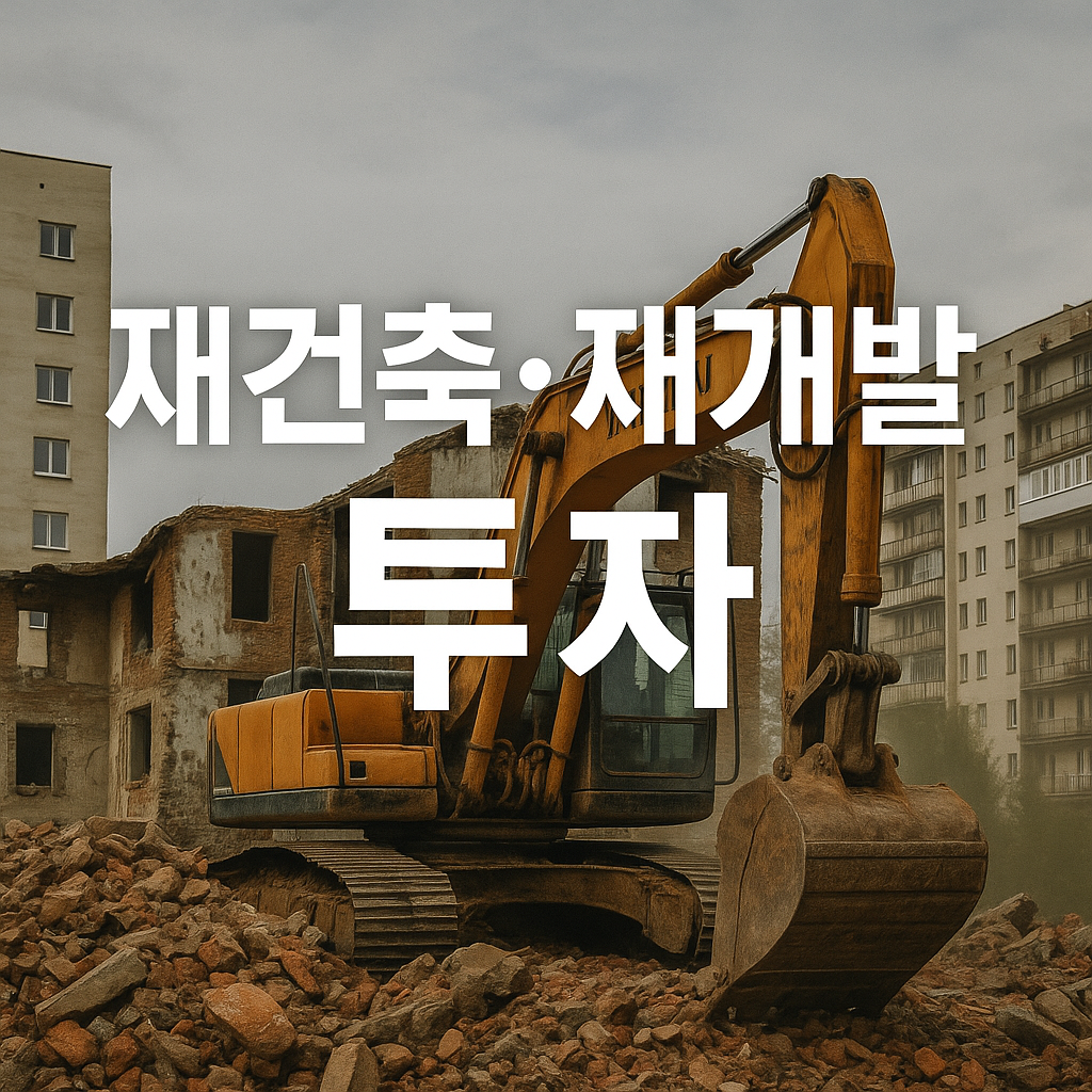 재건축&middot;재개발 투자