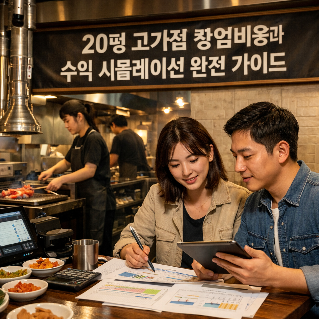 20평 고기집 창업비용과 수익 시뮬레이션 완전 가이드